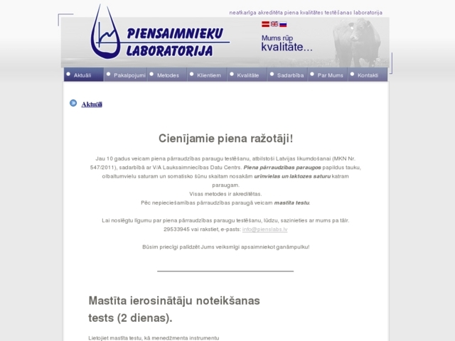 Piensaimnieku laboratorija, SIA